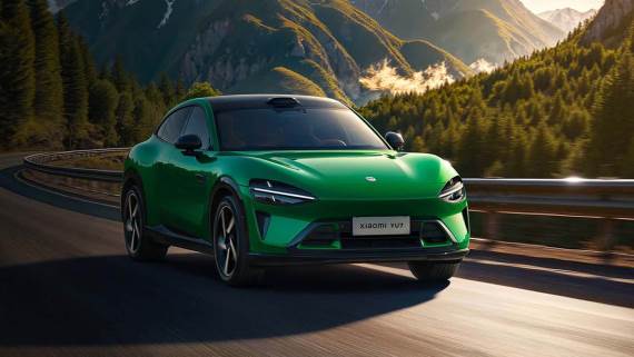 Xiaomi YU7 u zelenoj boji