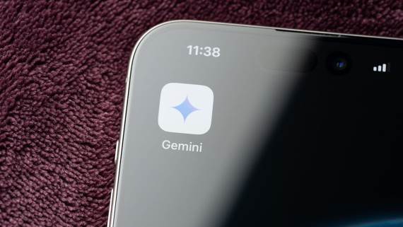 Gemini ikonica na ekranu telefona