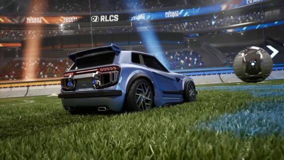 Screenshot nove verzije Rocket League igre koju pokreće Unreal Engine 6