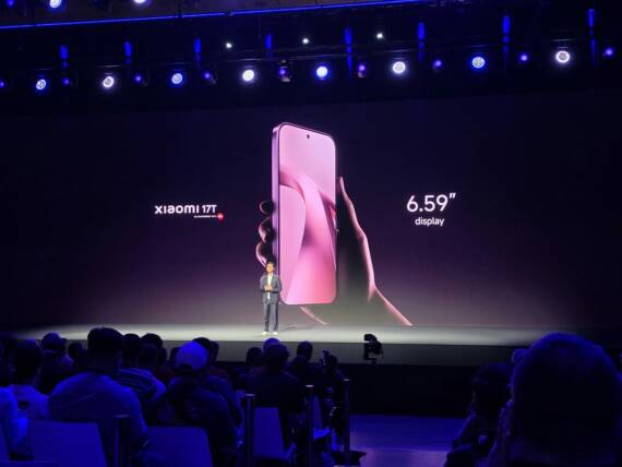 Xiaomi 17T serija ekrani