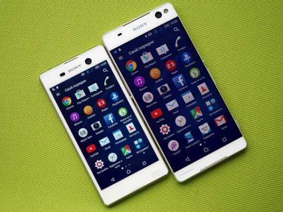 Sony Xperia C5 Ultra & Xperia M5 Android smartphones