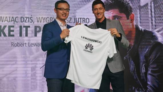 Robert Levandowski Huawei ambasador