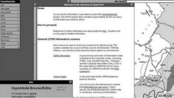 Prvi veb-sajt na svetu