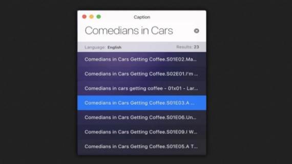 Caption aplikacija za skidanje prevoda, titlova za film