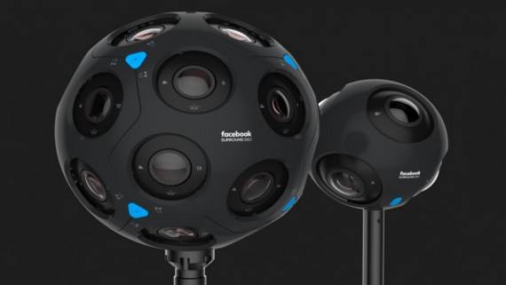 Facebook komunikacija mislima, nove 360 VR kamere