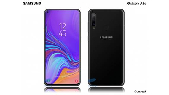 Samsung Galaxy A8s.