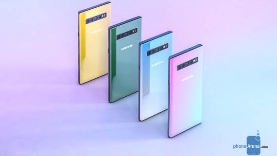Samsung Galaxy Note 10 - preliminarni "render" PhoneArena sajta.