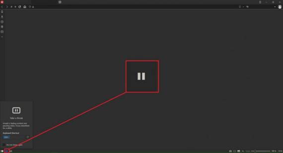 Vivaldi internat pauza Brak Mode, Vivaldi Brak Mode, Kako pauzirati internet, Internet odvikavanje