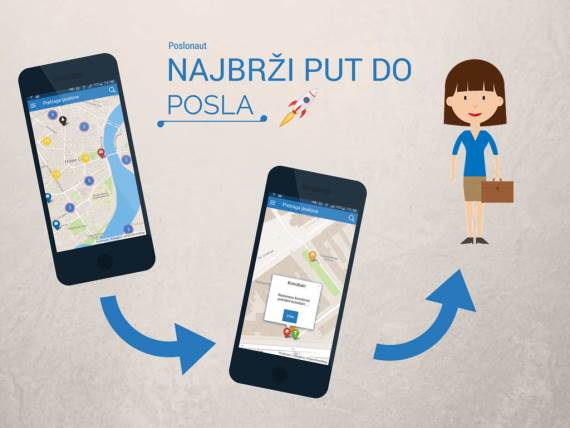 Traženje posla putem mobilne aplikacije