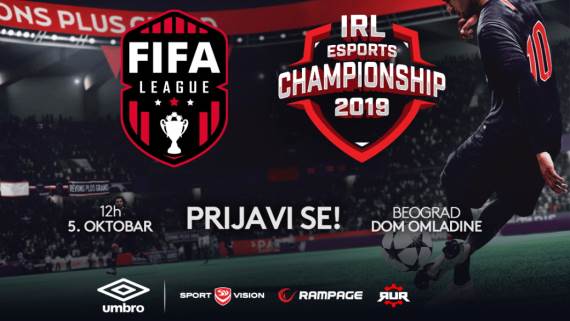 FIFA 19 turnir 5. oktobar IeSF kvalifikacije, FIFA turnir Srbija, FIFA 19 turnir Srbija nagrade