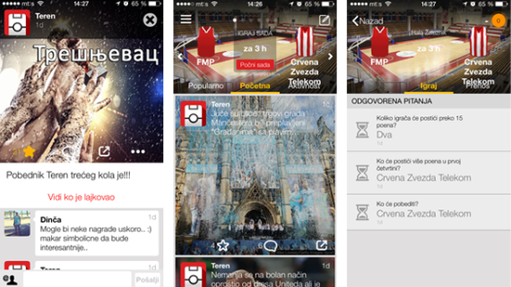 Aplikacija TEREN Telekom Srbija