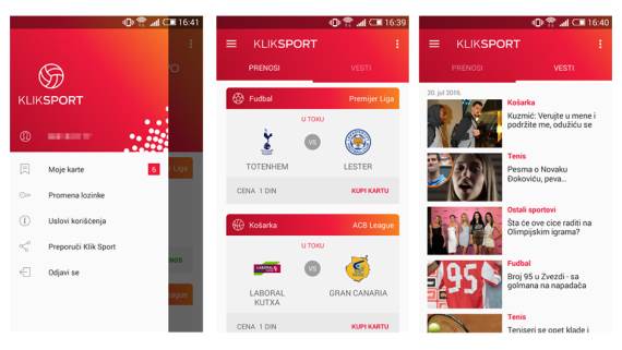 Liga šampiona na Klik Sportu