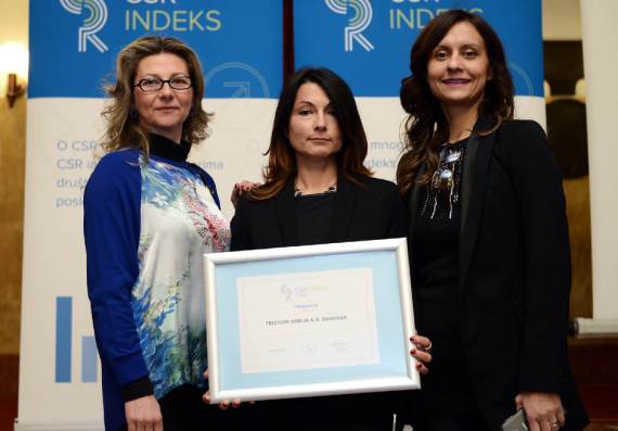 Telekom Srbija na listi CSR indeksa u Srbiji