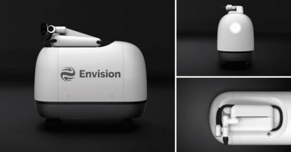 mochi envision enostm električni automobili baterije punjač robot