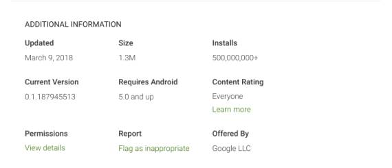 google assistant playstore aplikacija 500 miliona