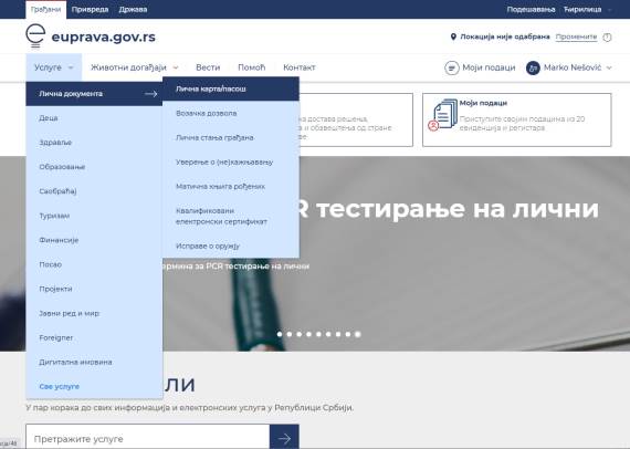 Odabir opcije za promenu dokumenata.jpeg