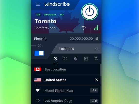 Windscribe besplatan VPN