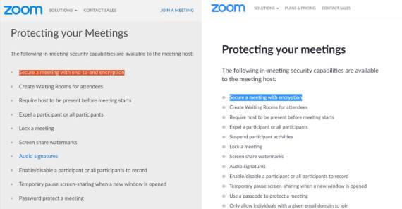 Zoom enkripcija nekad i sad