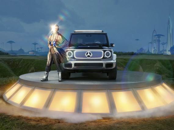 Mercedes-Benz Concept EQG G-Wagen SUV električni automobil 8-1