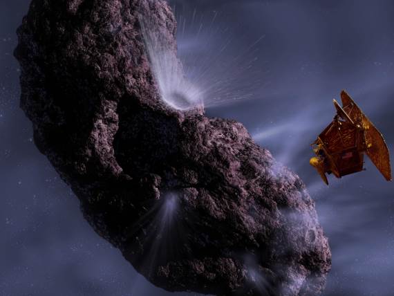 Letelica udara u asteroid