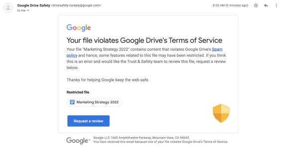 Google Drive nova politika privatnosti