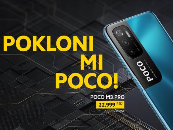 POCO M3 Pro 5G kupovina sniženje do 9. januara Pokloni Mi POCO