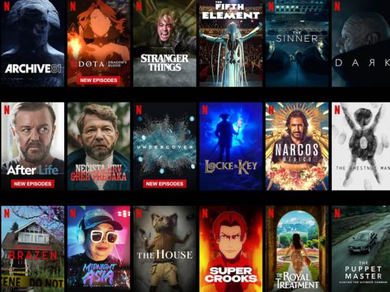 Netflix biblioteka sadržaja