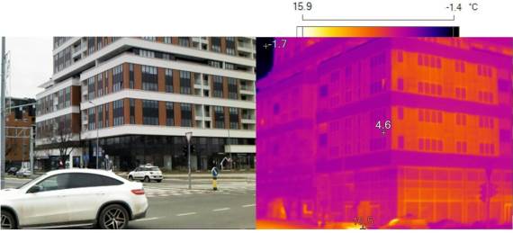 A blok na Novom Beogradu predstavlja primer moderne zgrade koja je projektovana tako da čuva energiju.