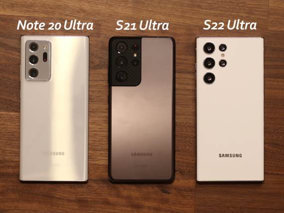 Samsung Galaxy S22 Ultra i Galaxy S21 Ultra i Galaxy Note20