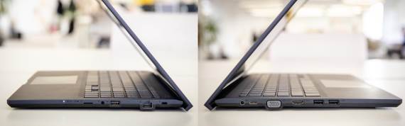 ASUS ExpertBook BA1500 konektori