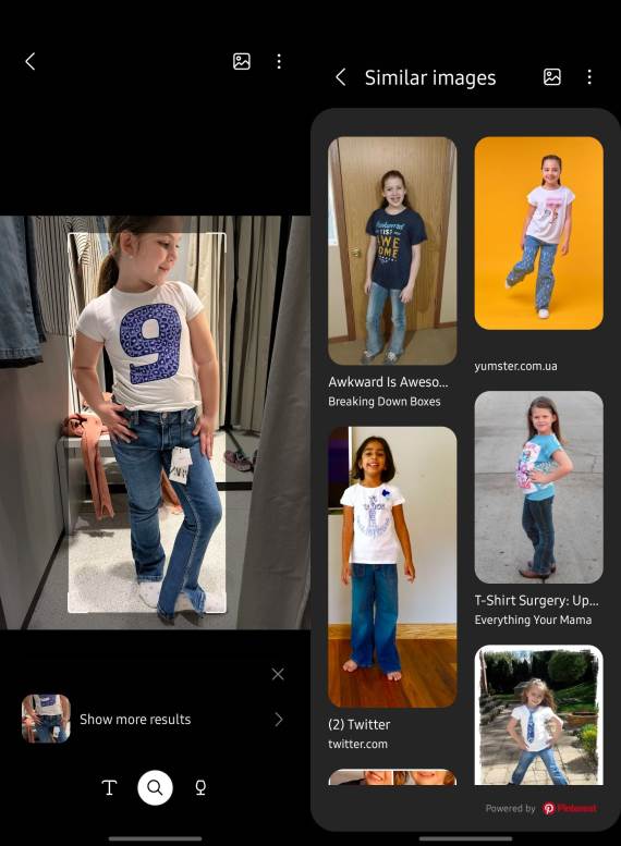 Samsung Bixby Vision pretraga slike iz galerije
