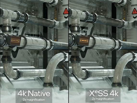 XeSS kvalitet tekstura