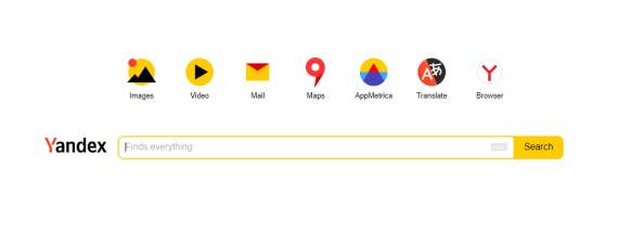 Yandex pretraživač