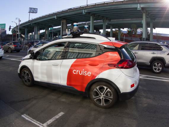 Autonomna Cruise vozila na ulici