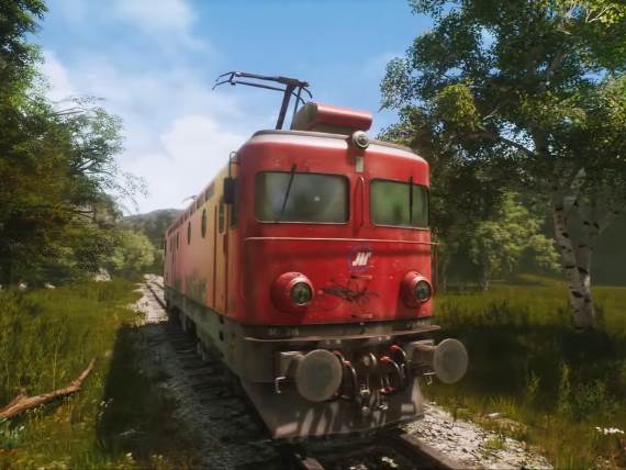 Lokomotiva iz Srbije Unreal Engine