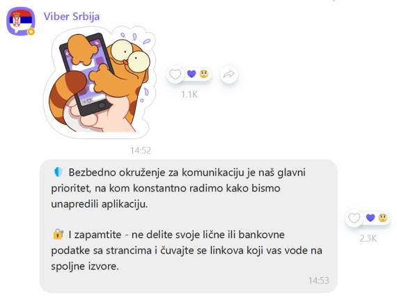 Viber saveti za privatnost i bezbednost