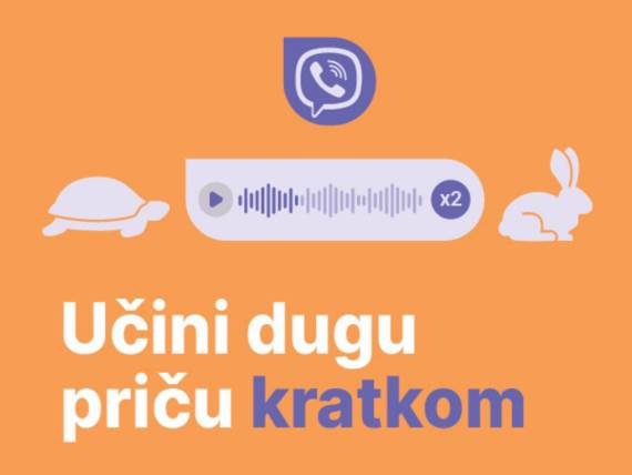 viber nova funkcija ubrzavanje glasovnih poruka