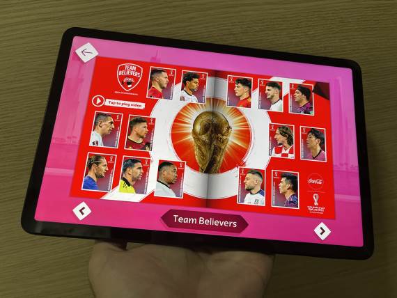 Kako skupiti Coca Cola Team Believers sličice u aplikaciji