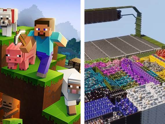 Minecraft virtuelni računar pokreće Minecraft