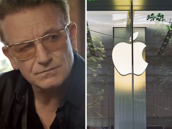 Bono memoari besplatan U2 album na Apple iTunes