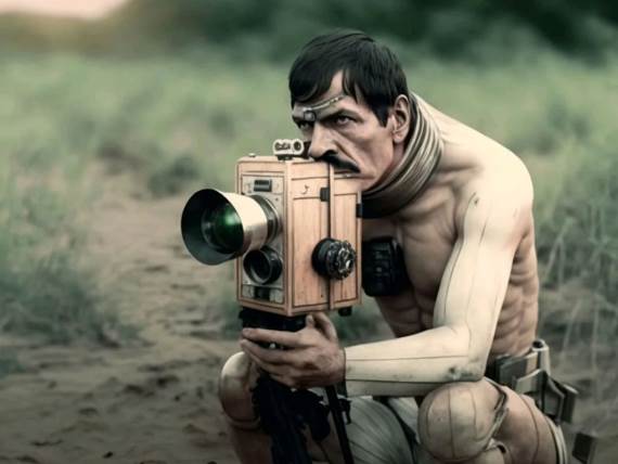 Midjourney kadrovi domaći filmovi veštačka inteligencija