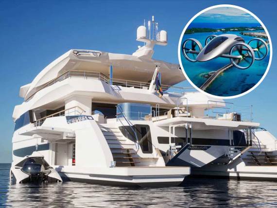 Luksuzna jahta Silent 120 Explorer sa dronom i podmornicom