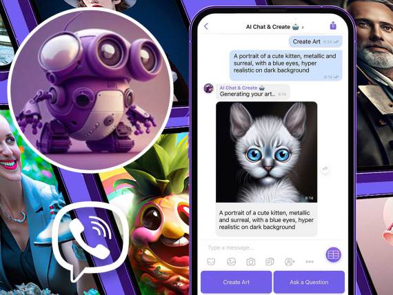 Viber AI Chat & Create veštačka inteligencija čet bot