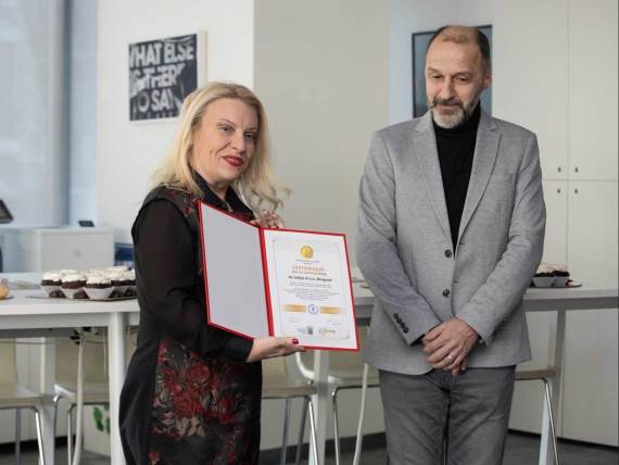 A1_dodela Sertifikata Fer sa potrošačem