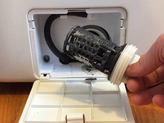 Čišćenje filtera veš mašine