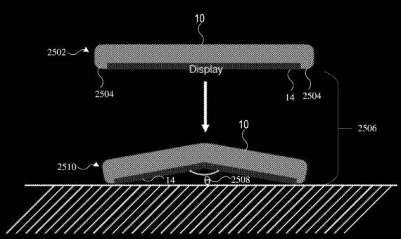 Savitljivi iPhone pad zatvaranje patent