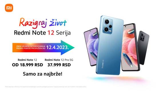 Redmi Note 12 i Note 12 Pro promo period kupovina po sniženoj ceni