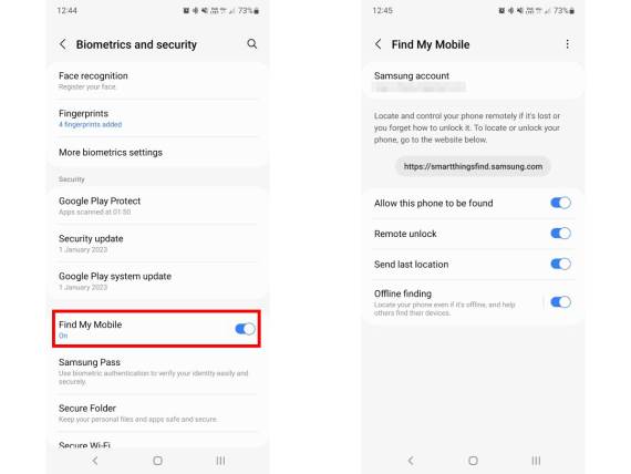Samsung Find My Mobile