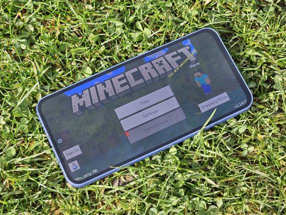 Samsung Galaxy A54 Minecraft