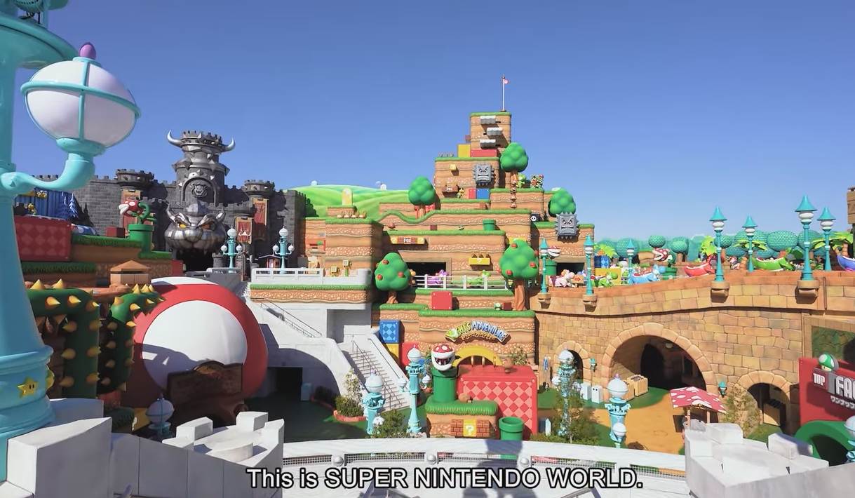 super nintendo world tematski park super mario diznilend nintendo